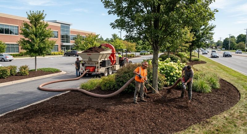 Apartment Mulching in Ventura County, CA