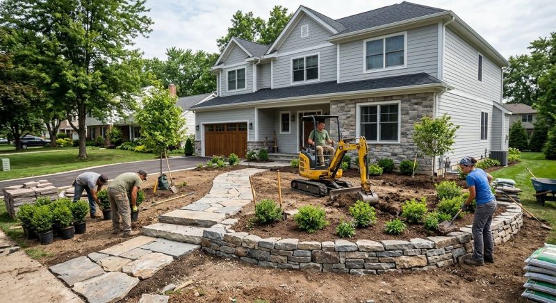 Concrete Landscaping in Ventura County, CA