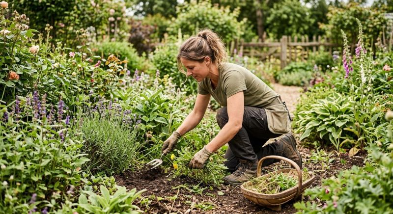 Flower Bed Weeding Service in Aiken, SC