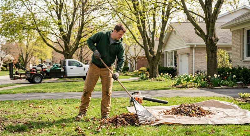 Leaf Raking Service in Ventura County, CA
